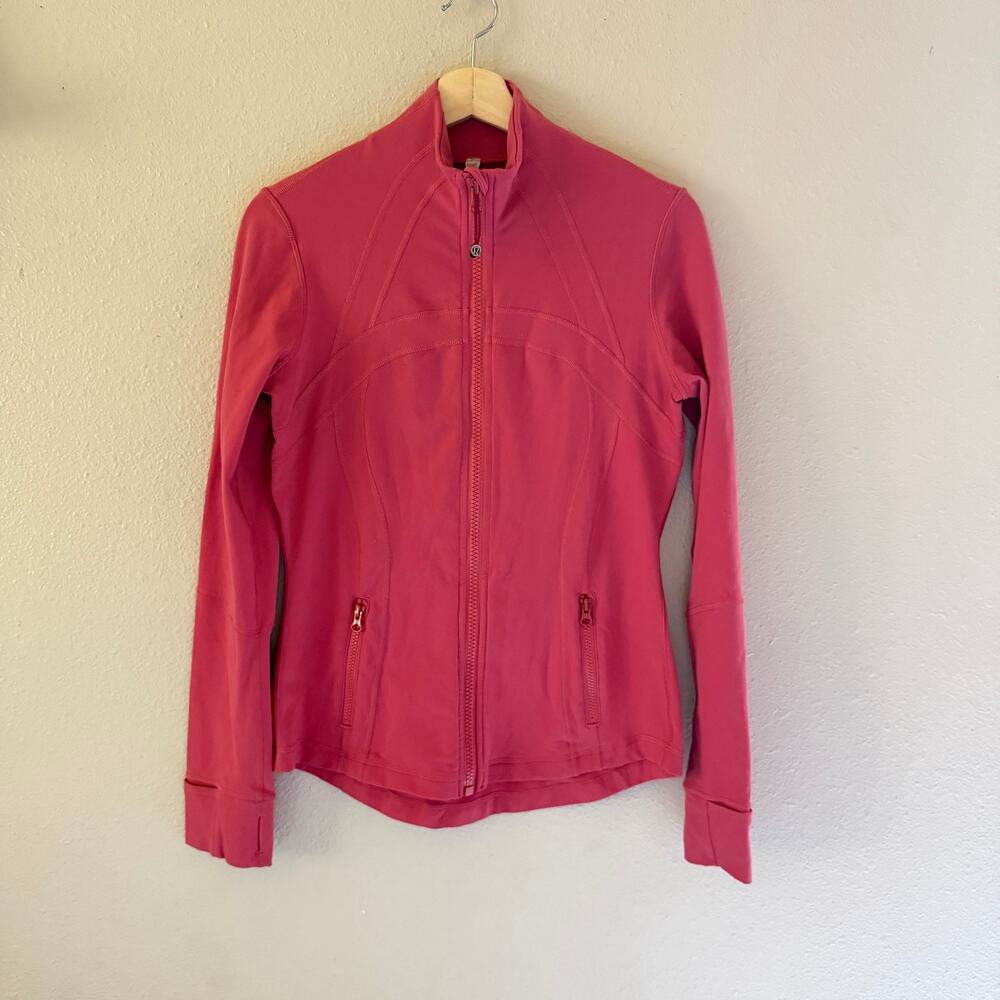 Lululemon Define Jacket in Fireside Red